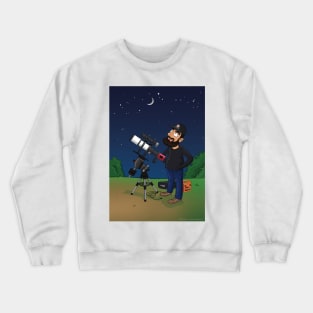 The Bearded Astronomer Crewneck Sweatshirt